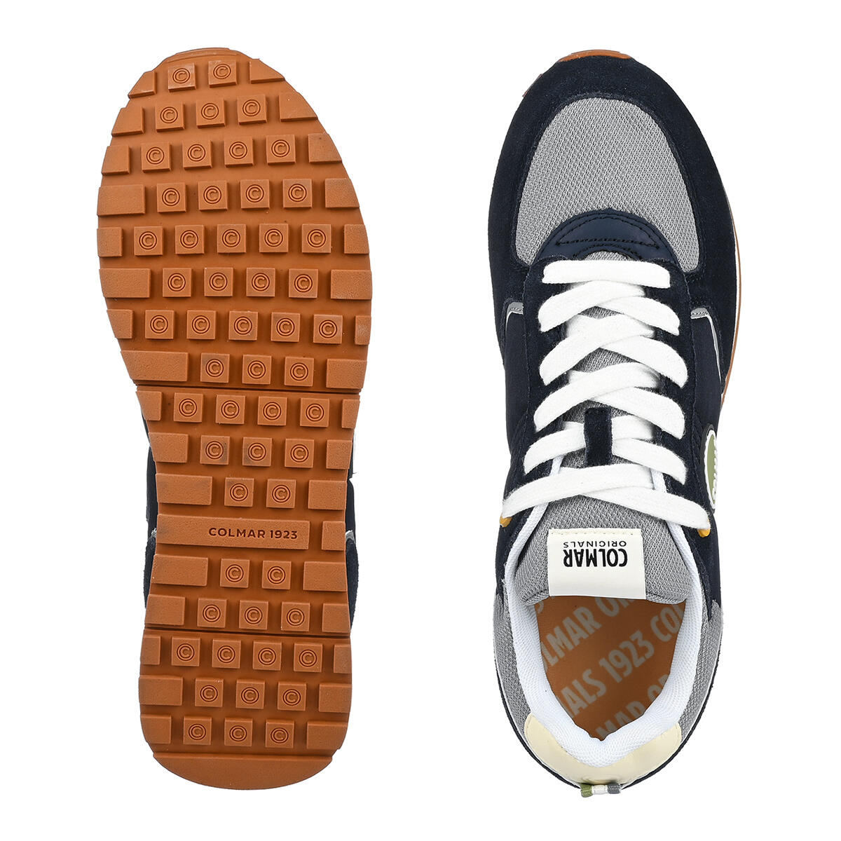 Buty Sneakersy męskie COLMAR TRAVIS BLOCK zamsz 5/5