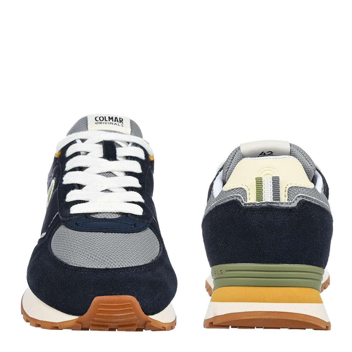 Buty Sneakersy męskie COLMAR TRAVIS BLOCK zamsz 4/5