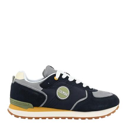 Buty Sneakersy męskie COLMAR TRAVIS BLOCK zamsz