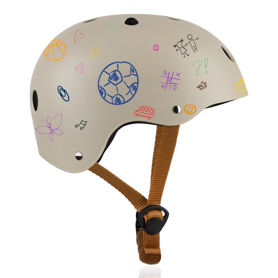 Kask dziecięcy Lionelo Helmet Beżowy Piaskowy