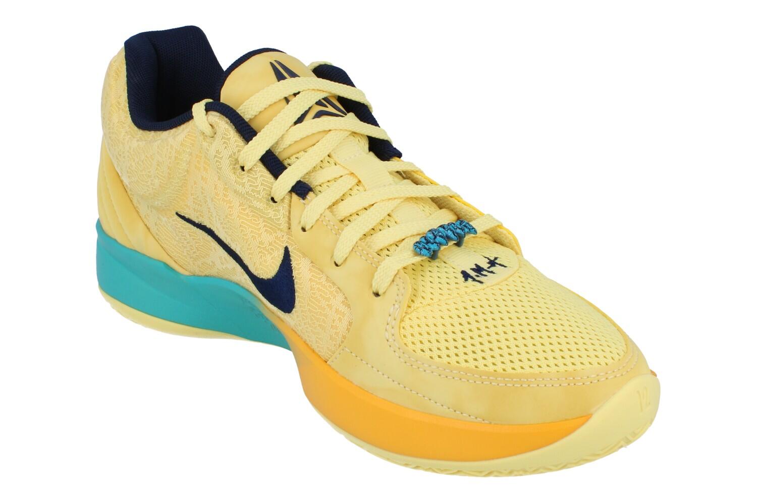 Nike Ja 2 Sonic Yellow Tropical Teal 4/6