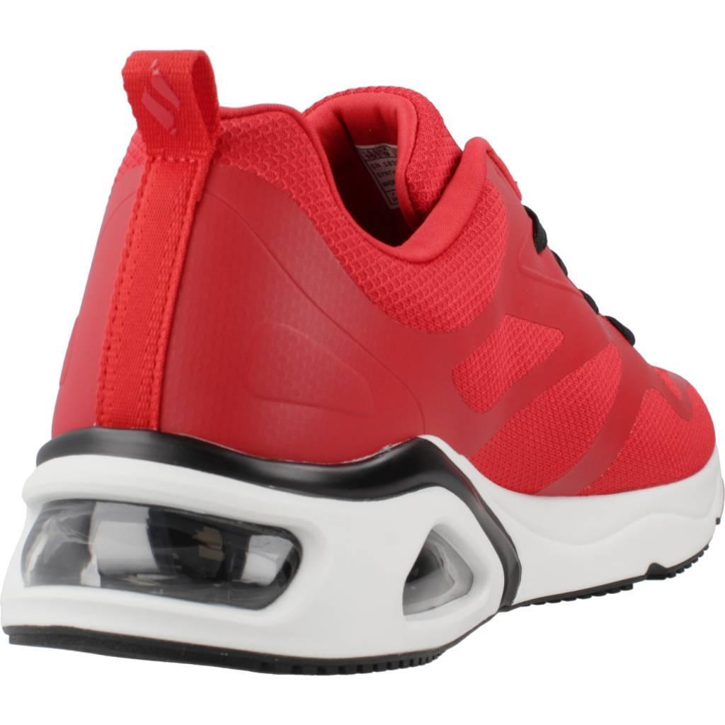 Buty SKECHERS TRES-AIR UNO Czerwony 3/5