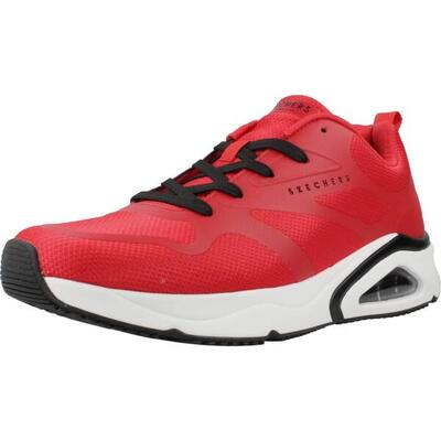 Sneakers skechers model tres-air uno kleur rood