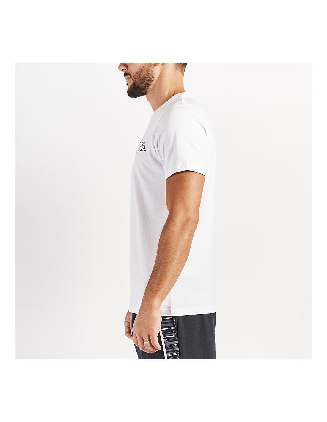 T-shirt à manches courtes homme Kappa Godot Blanc 4/4
