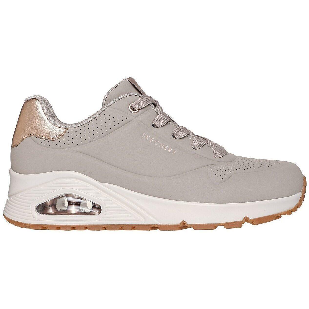 Baskets Skechers Uno - Golden Air, Gris, Femmes 3/5