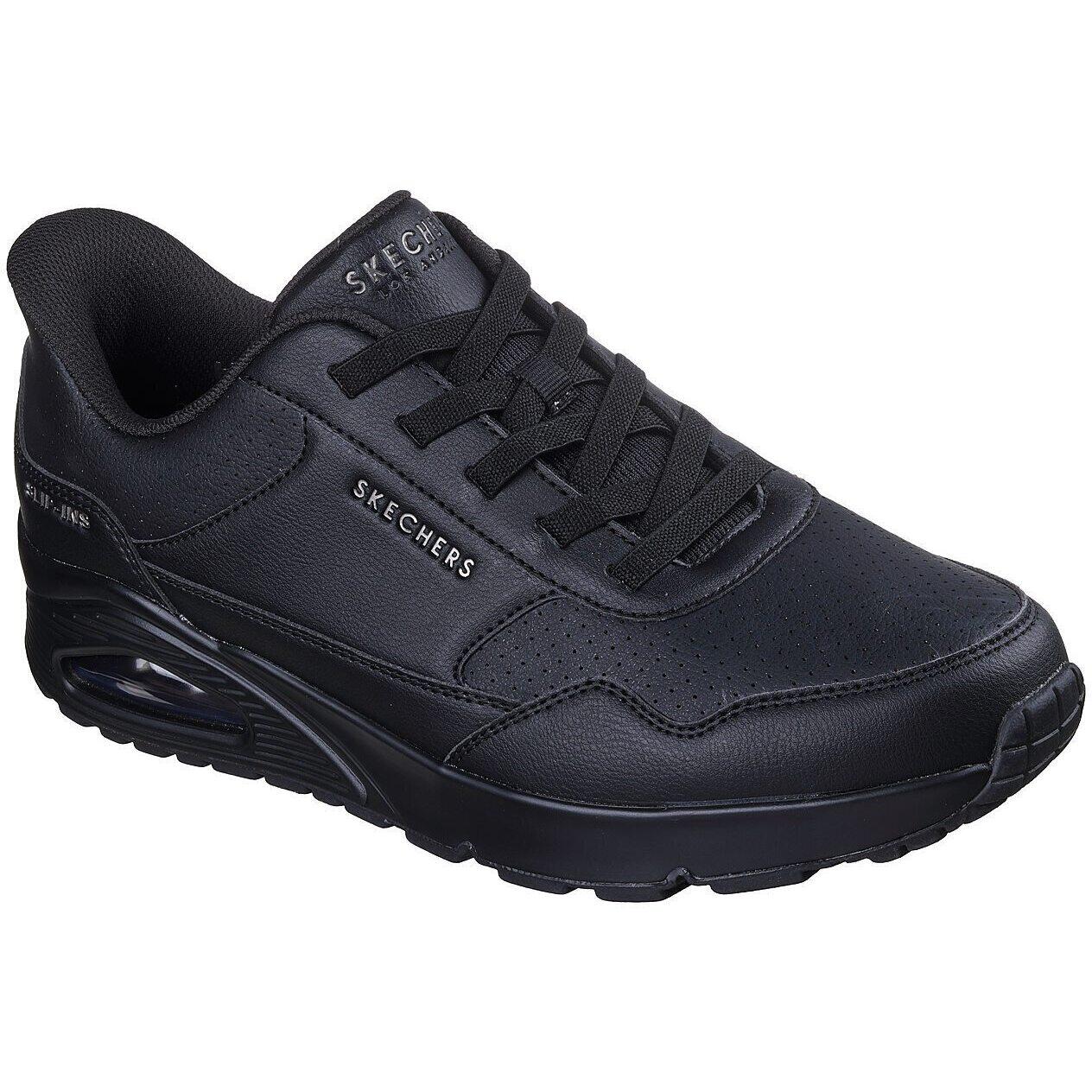Baskets Skechers Uno-banksia Luxe, Noir, Hommes 1/6