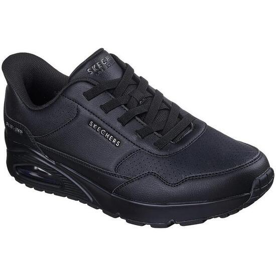 Baskets Skechers Uno-banksia Luxe, Noir, Hommes
