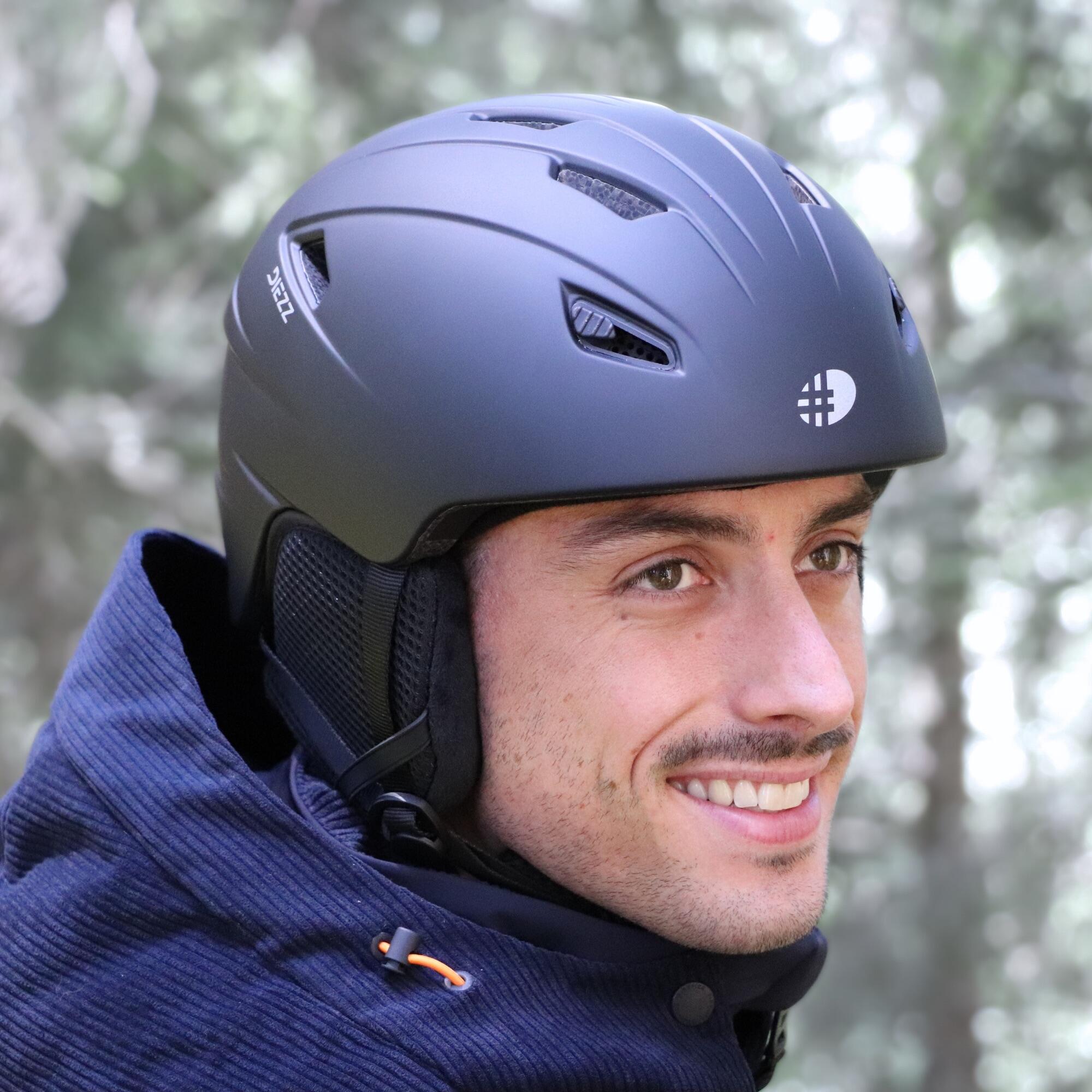 CASQUE HAWKING avec ventilation BLACK 2/6