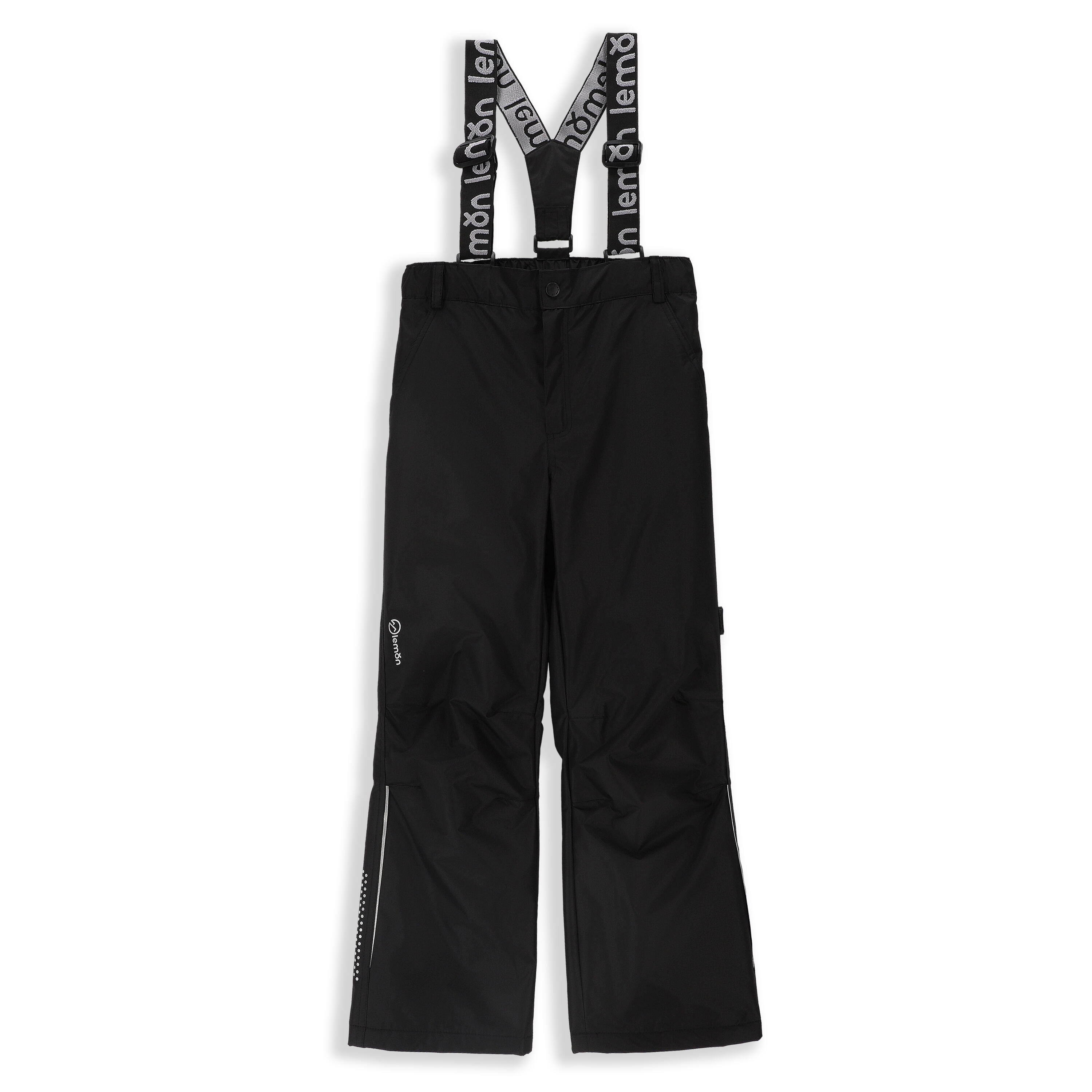 Kinder Skihose mit Trägern warm ZL4 schwarz 3/7