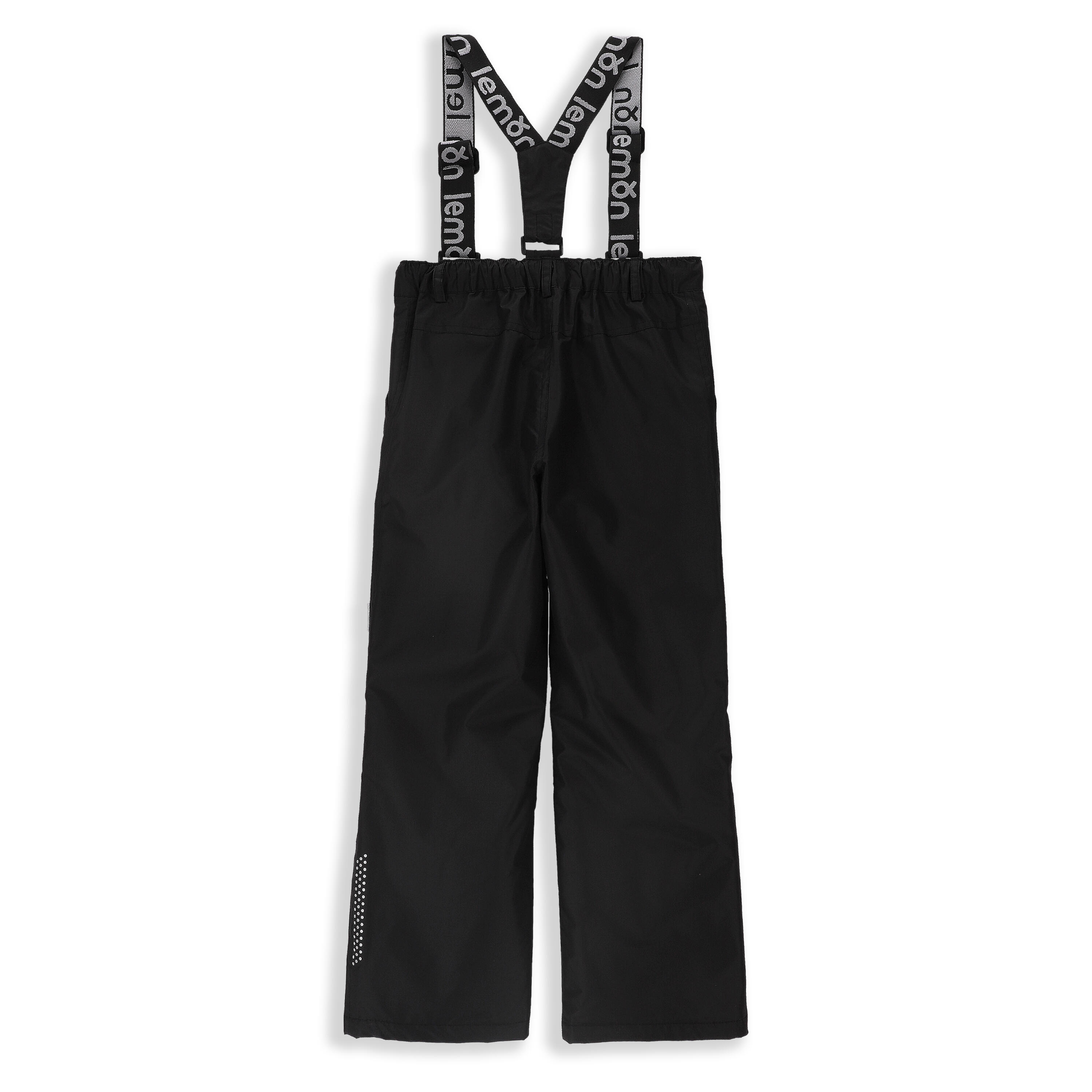 Kinder Skihose mit Trägern warm ZL4 schwarz 4/7