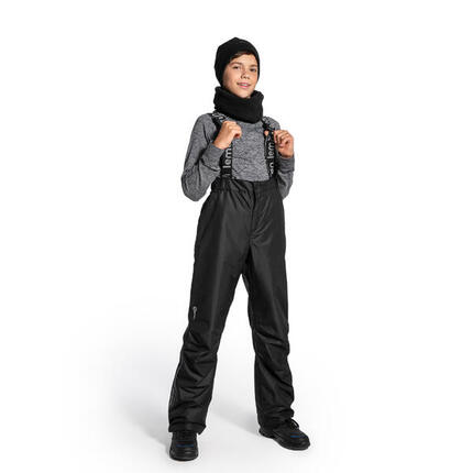 Kinder Skihose mit Trägern warm ZL4 schwarz