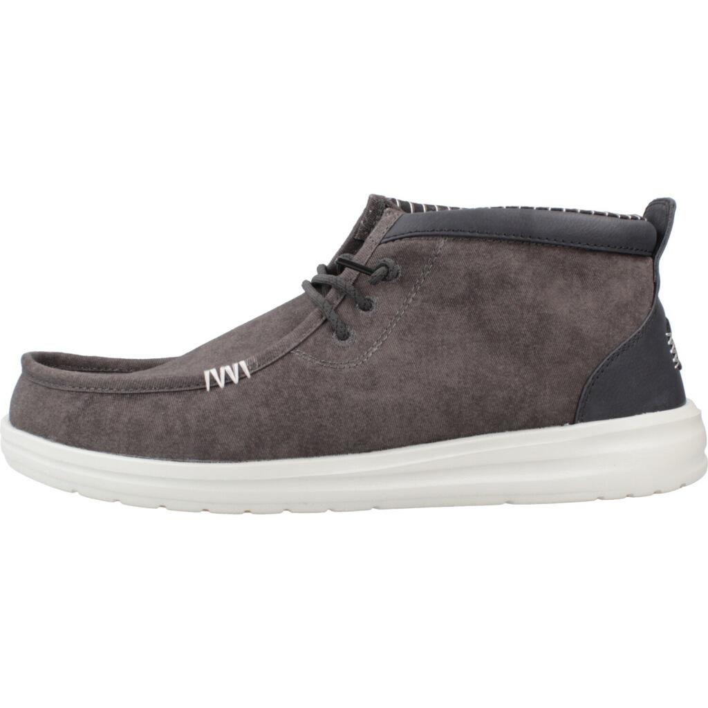 Ténis Hey Dude Modelo Wally Mid Gripr Vin Clas Cor Preto 2/5