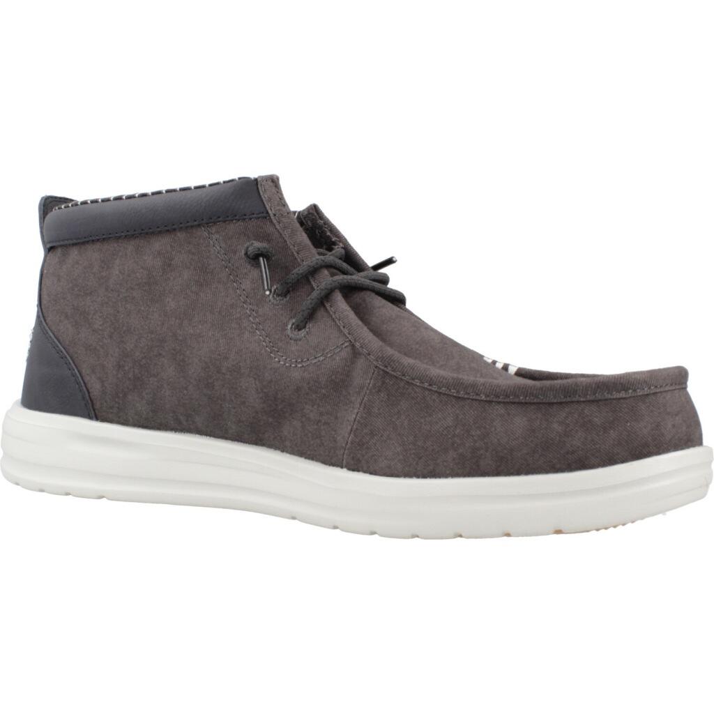 Ténis Hey Dude Modelo Wally Mid Gripr Vin Clas Cor Preto 5/5