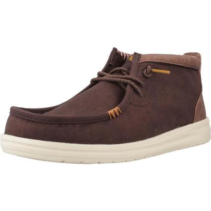 Sneakers Hey Dude Modell Wally Mid Gripr Vin Clas Farbe Brown