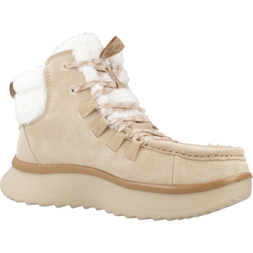 Hey Dude Model Wendy Peak Apres Suede C Kleur Lichtbruin 5/5