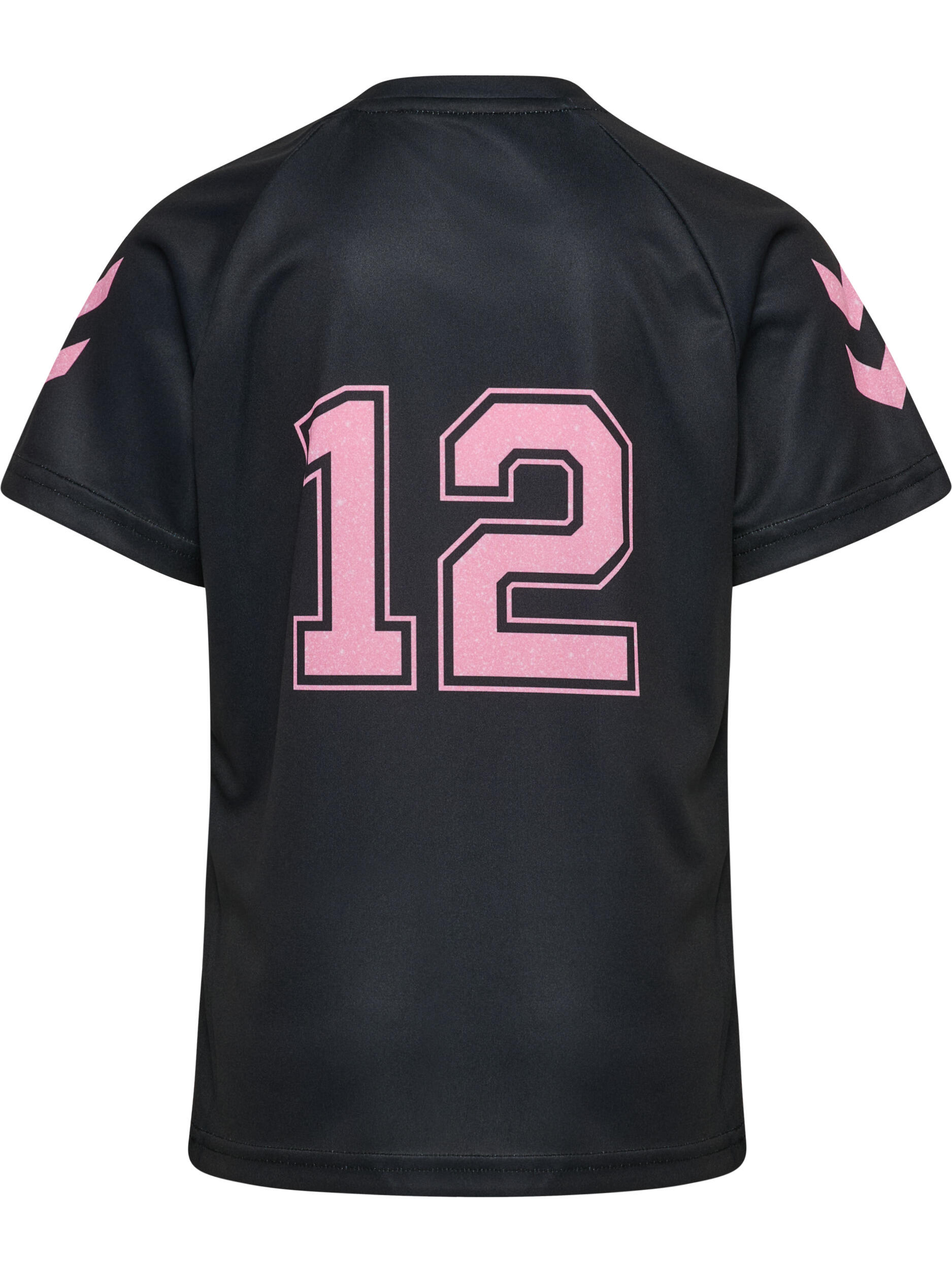 Completo sportivo T-shirt e Shorts da bambino Hummel Shimmer 6/7