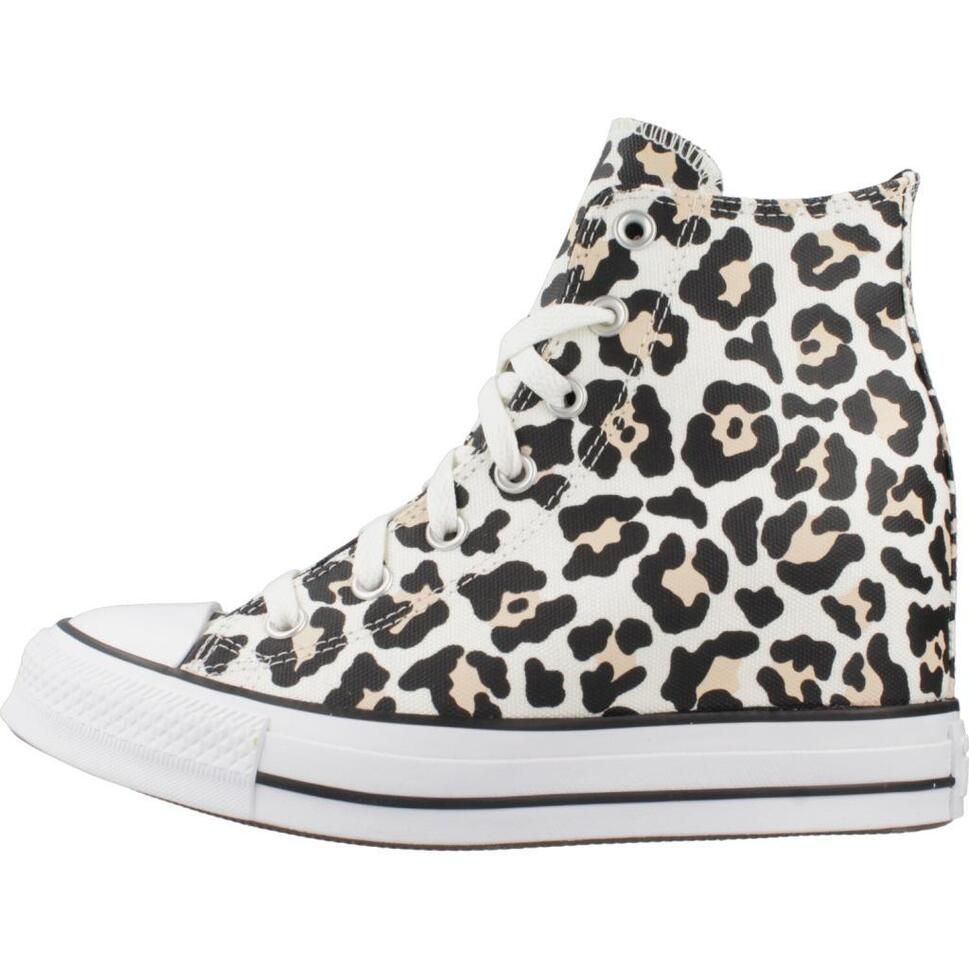 Buty CONVERSE CHUCK TAYLOR ALL STAR WEDGE PLATFORM LEOPARD Nadruk zwierzęcy