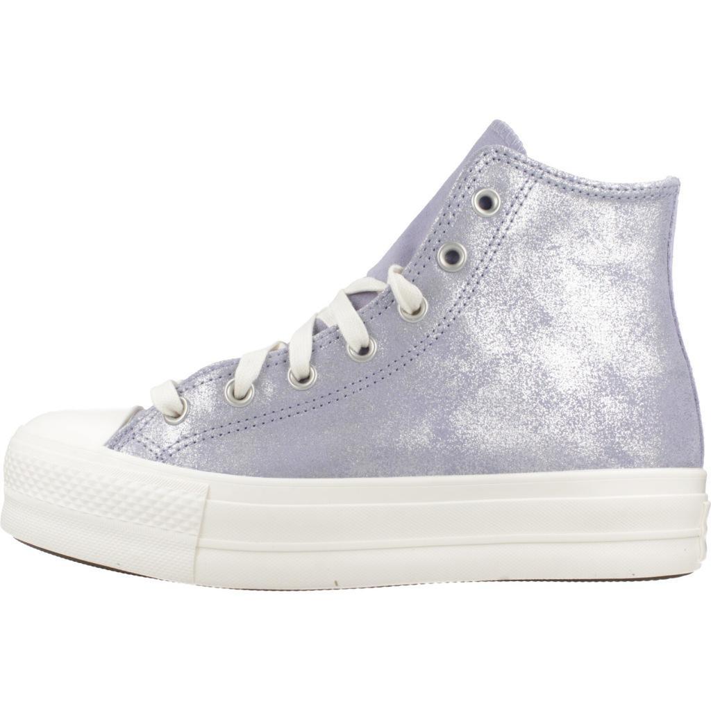 Sneakers Converse Model Chuck Taylor All Star Lift Platform Suede Shimmer Hi Kle 2/5