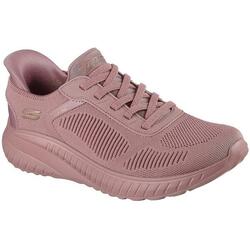 Baskets Skechers Bobs Squad Chaos - C, Rose, Femmes