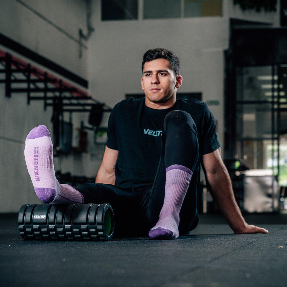 Chaussettes Violettes S Velites 4/7