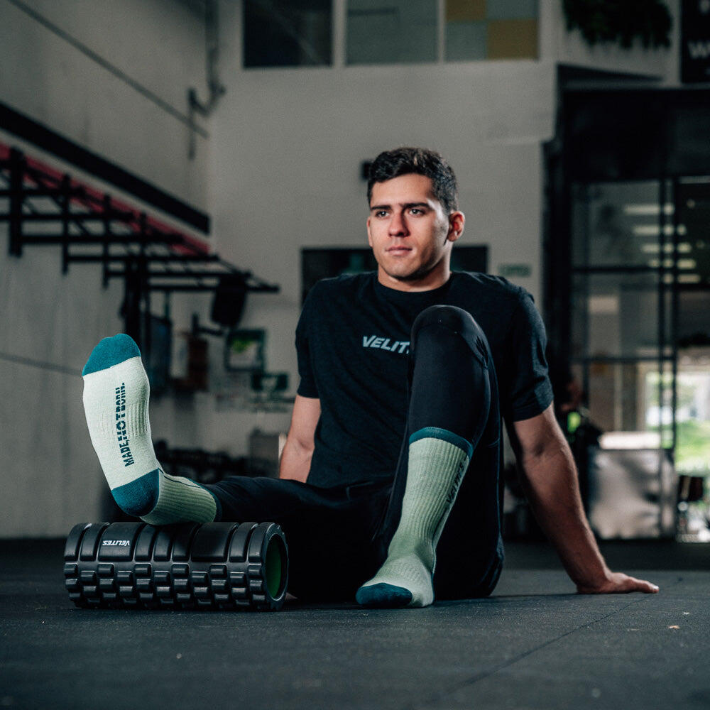 Minzgrüne Socken S Velites 4/7