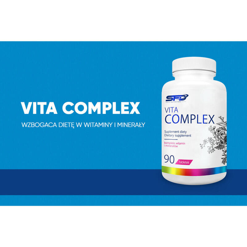 Witaminy i minerały VITA COMPLEX 90 tabletek