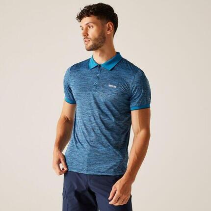 Herren Wandern Poloshirt Kurzarm - Remex