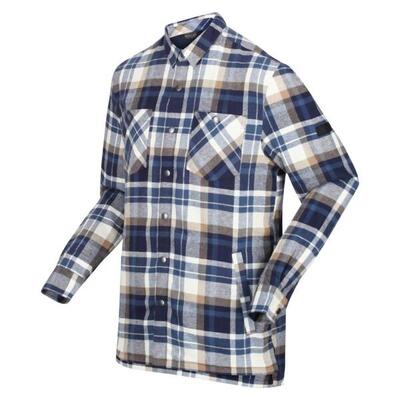 Fleece shirt met lange mouwen regatta thamos