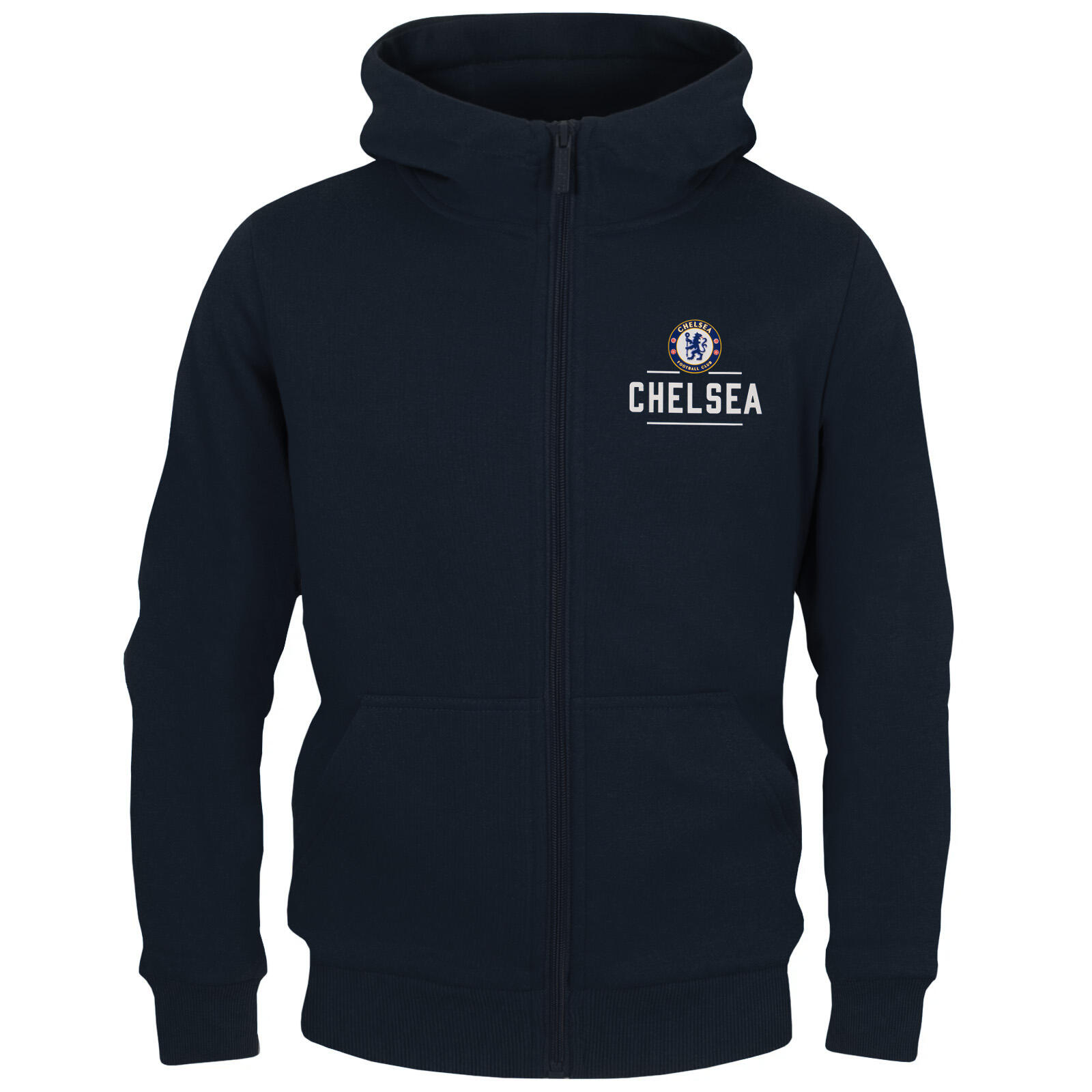 Chelsea Boys Hoody Zip Fleece Kids OFFICIAL Football Gift | Decathlon