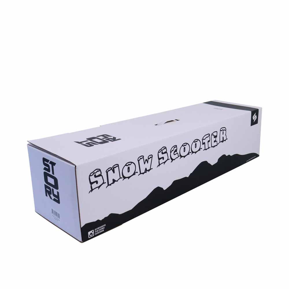 Story Deluxe Snow Stuntstep – White/Black | Verstelbaar & Inklapbaar 3/3