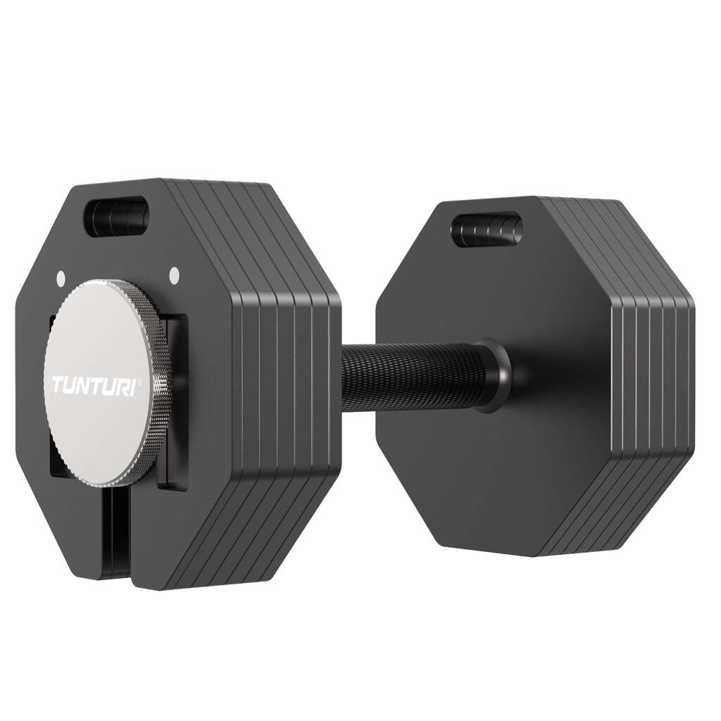 Adjustable Dumbbell – 4 to 36 kg – Steel – Rapid Series