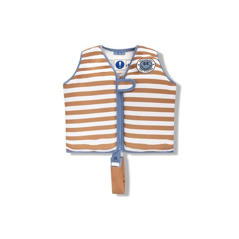 Swim Essentials Kids Swimming Vest - Softlines Brown, 2-3 yrs