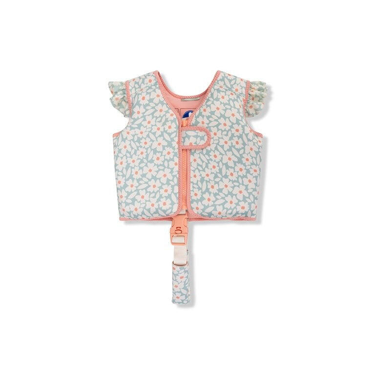 Swim Essentials Kids Swimming Vest - Florish Green, 2-3 years