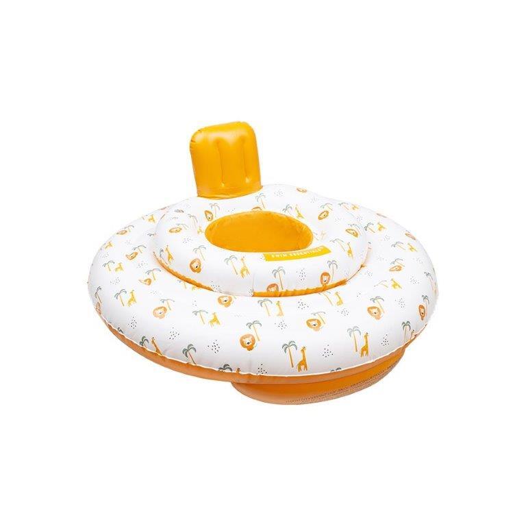 Swim Essentials Inflatable Baby Swimseat - Jungle, 0-1 yrs