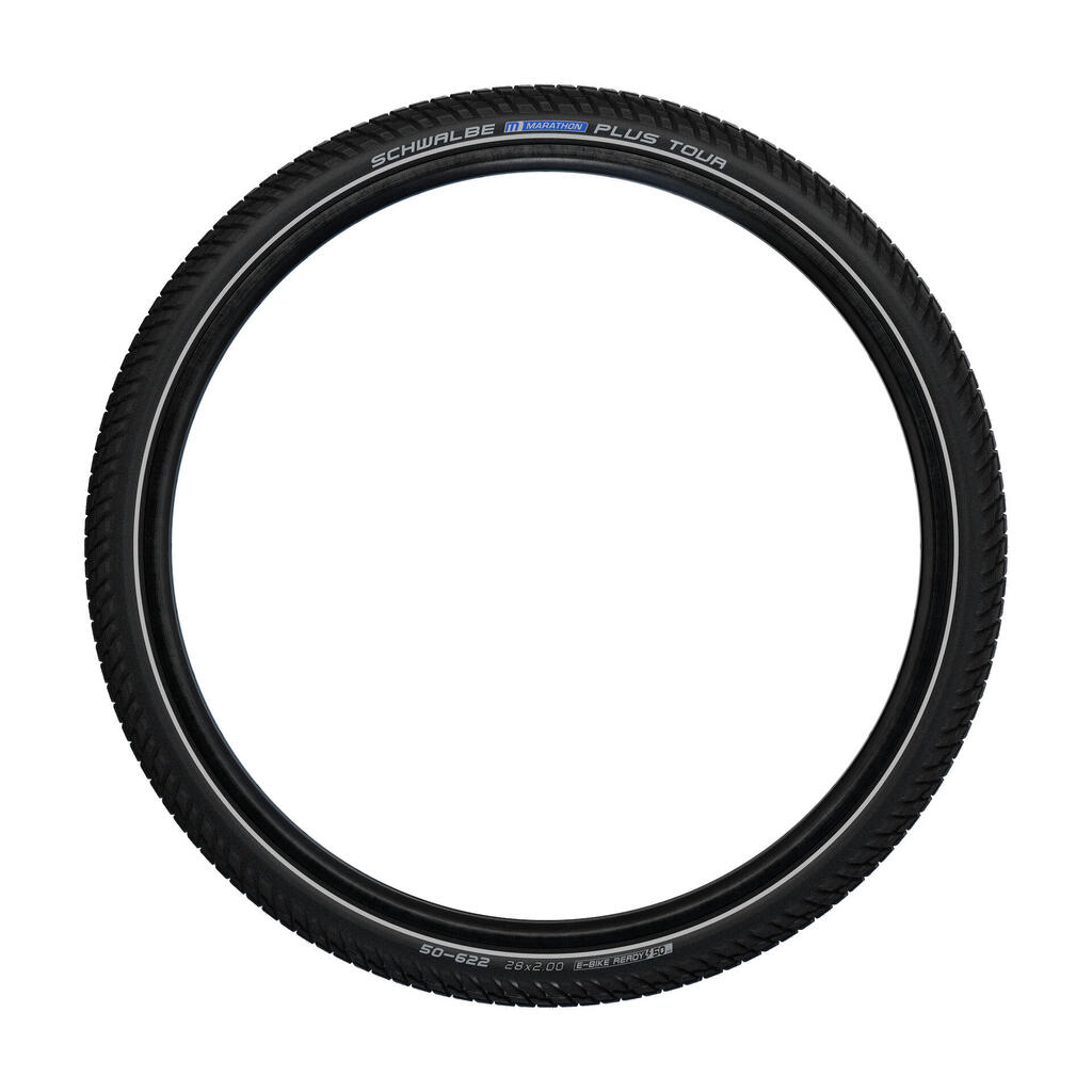 Schwalbe Marathon Plus Tour 28-2.15 Tire with Reflex Black