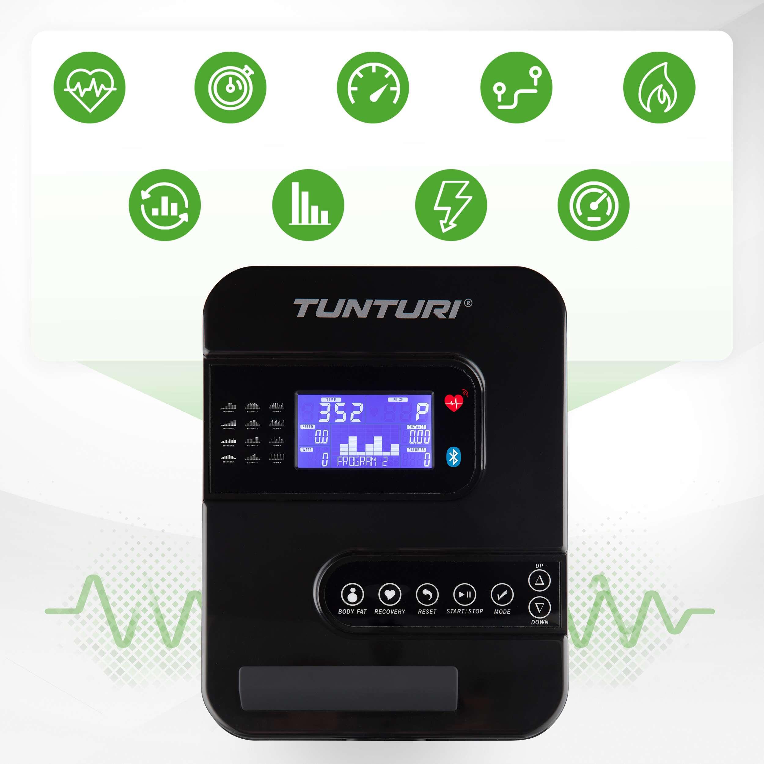 Bici Mantenerse en Forma Fitness Adjustable y Digital Tunturi Fitcycle 40 6/7