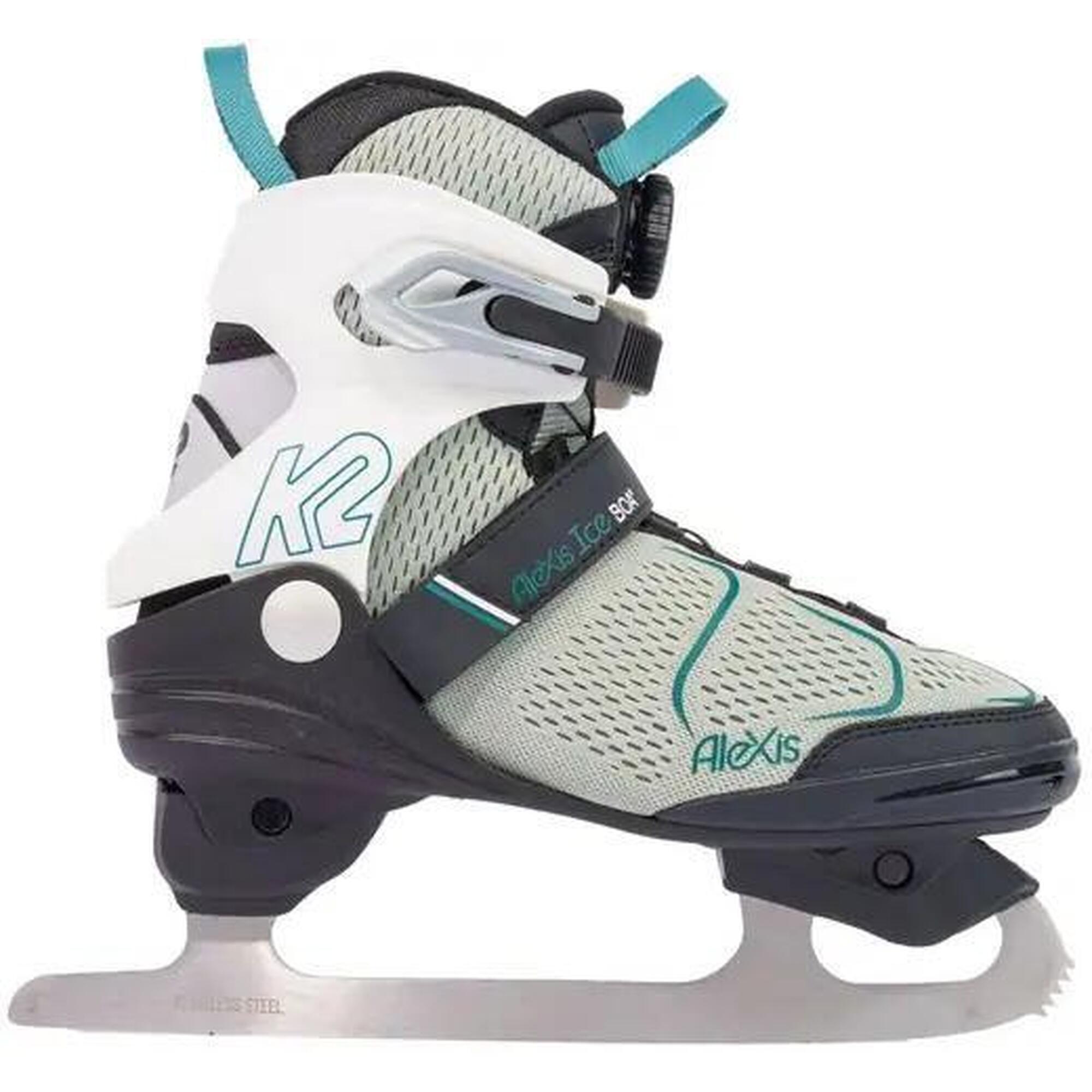 Łyżwy Rekreacyjne K2 Alexis Boa Figure Women łyżwy - Szary/Czarny/Morski - 41.5