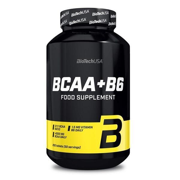 Aminokwasy BCAA+B6 200tab