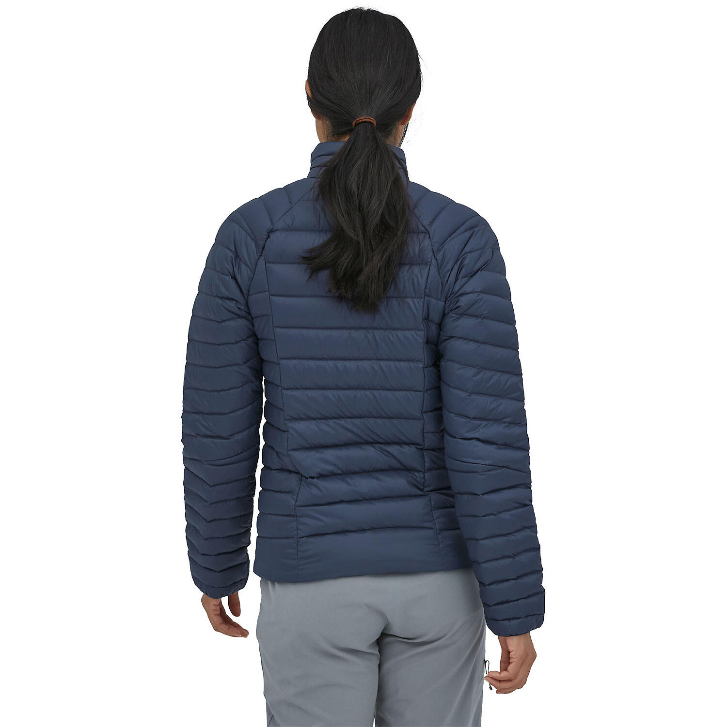 Sweatshirt Femmes Patagonia Down bleu marine 3/3