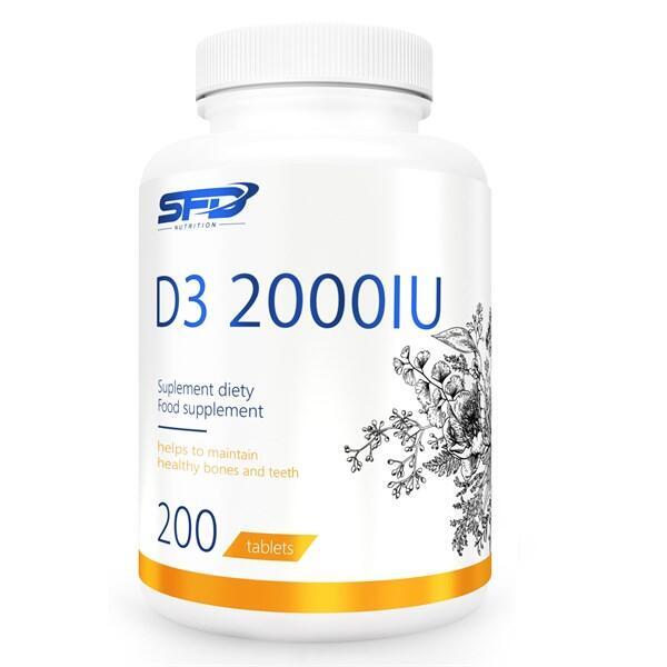 Witamina D3 2000 200 tabletek