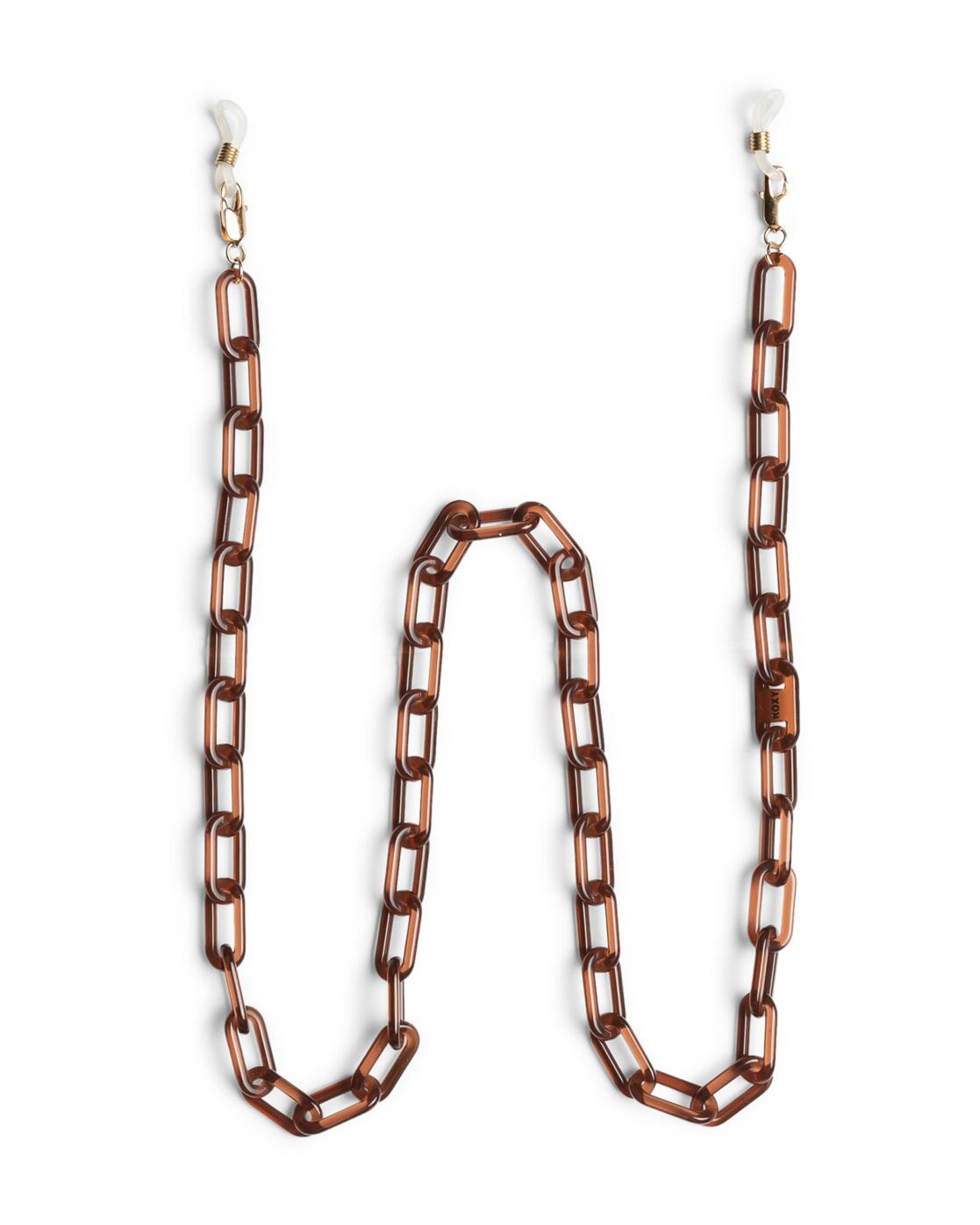 Cordon pour lunettes BIO ACETATE Marron Femme 3/4