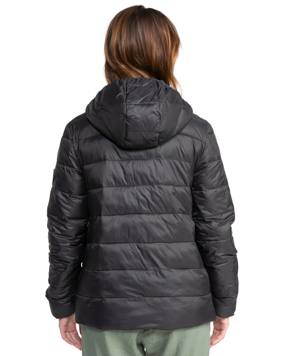 Doudoune à capuche WIND BLISS 2024 Noir Femme 3/4