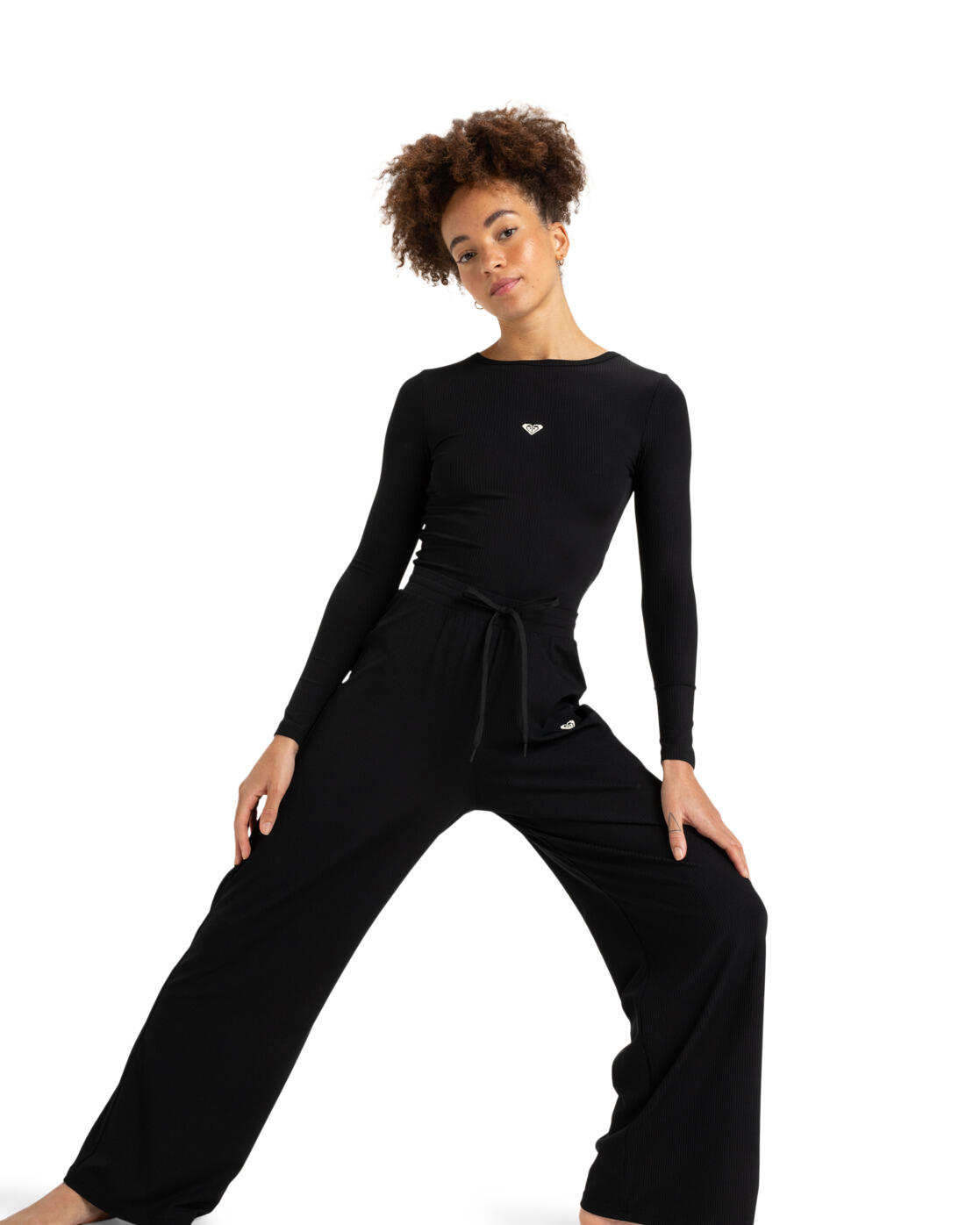 Pantalon de sport RISE & VIBE Noir Femme 2/6