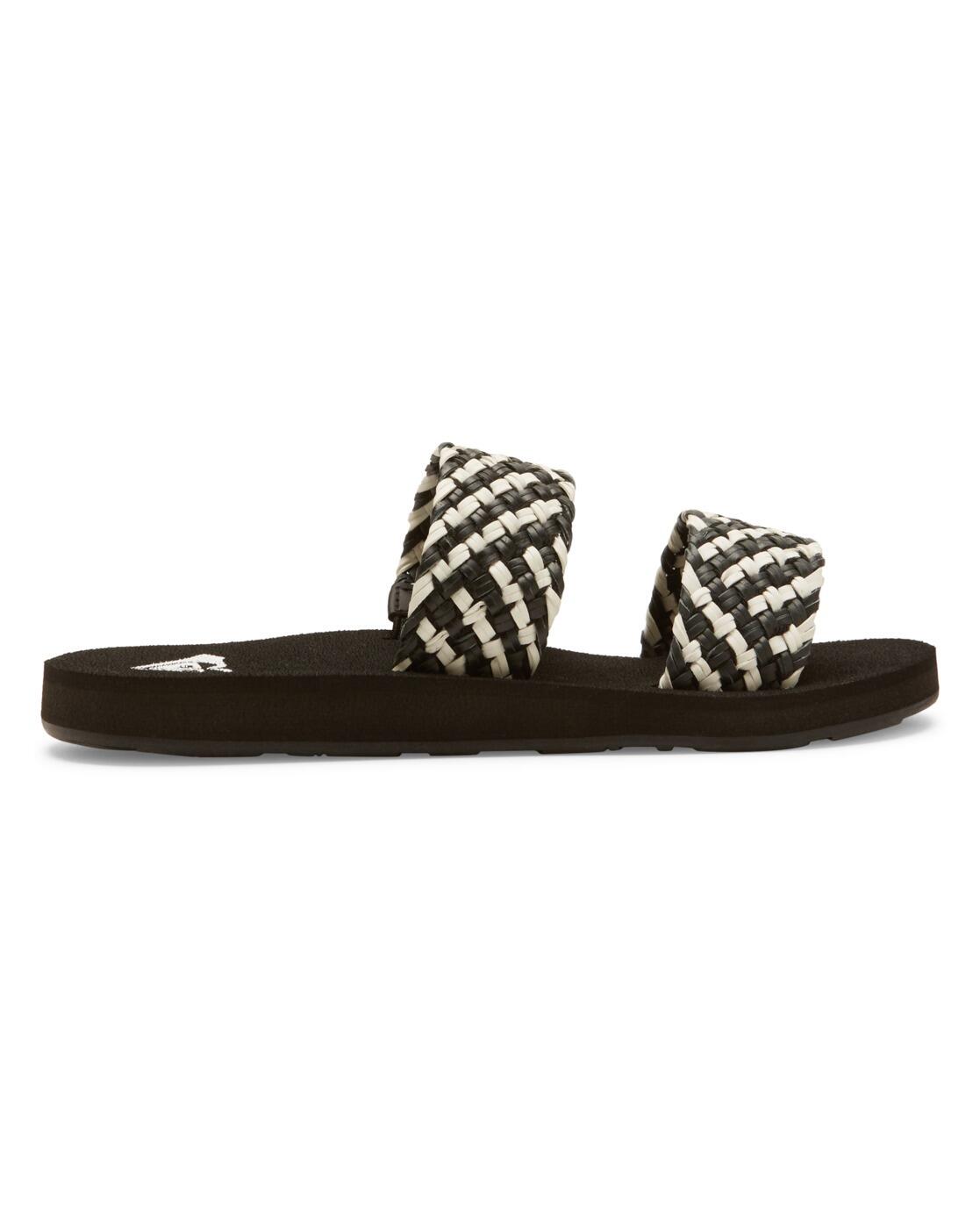 Sandales PORTO Noir Femme 3/4