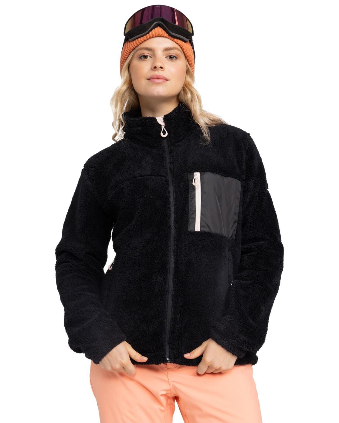 Sweatshirt mit Reißverschluss ALABAMA Schwarz Dames 2/4