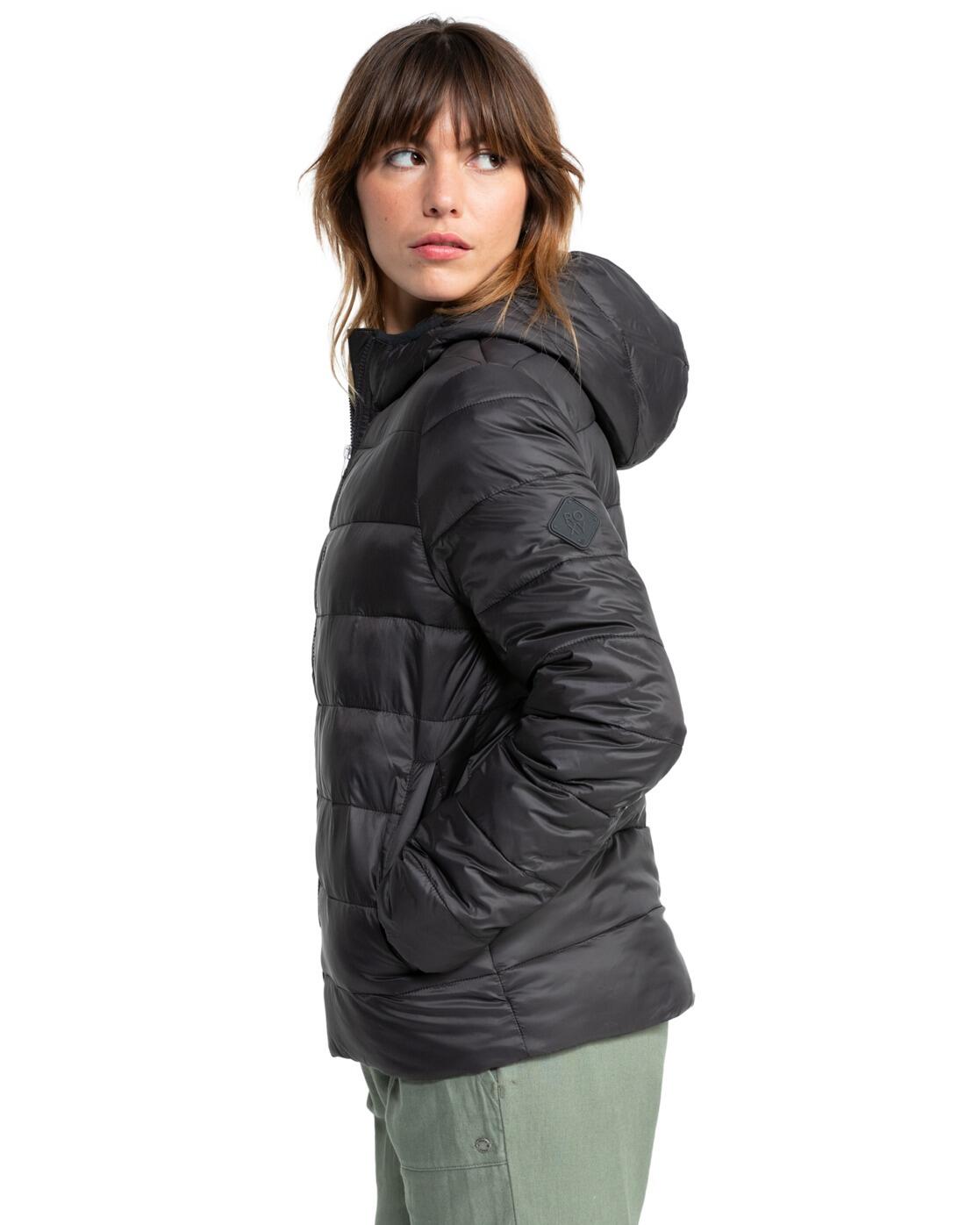 Doudoune à capuche WIND BLISS 2024 Noir Femme 4/4
