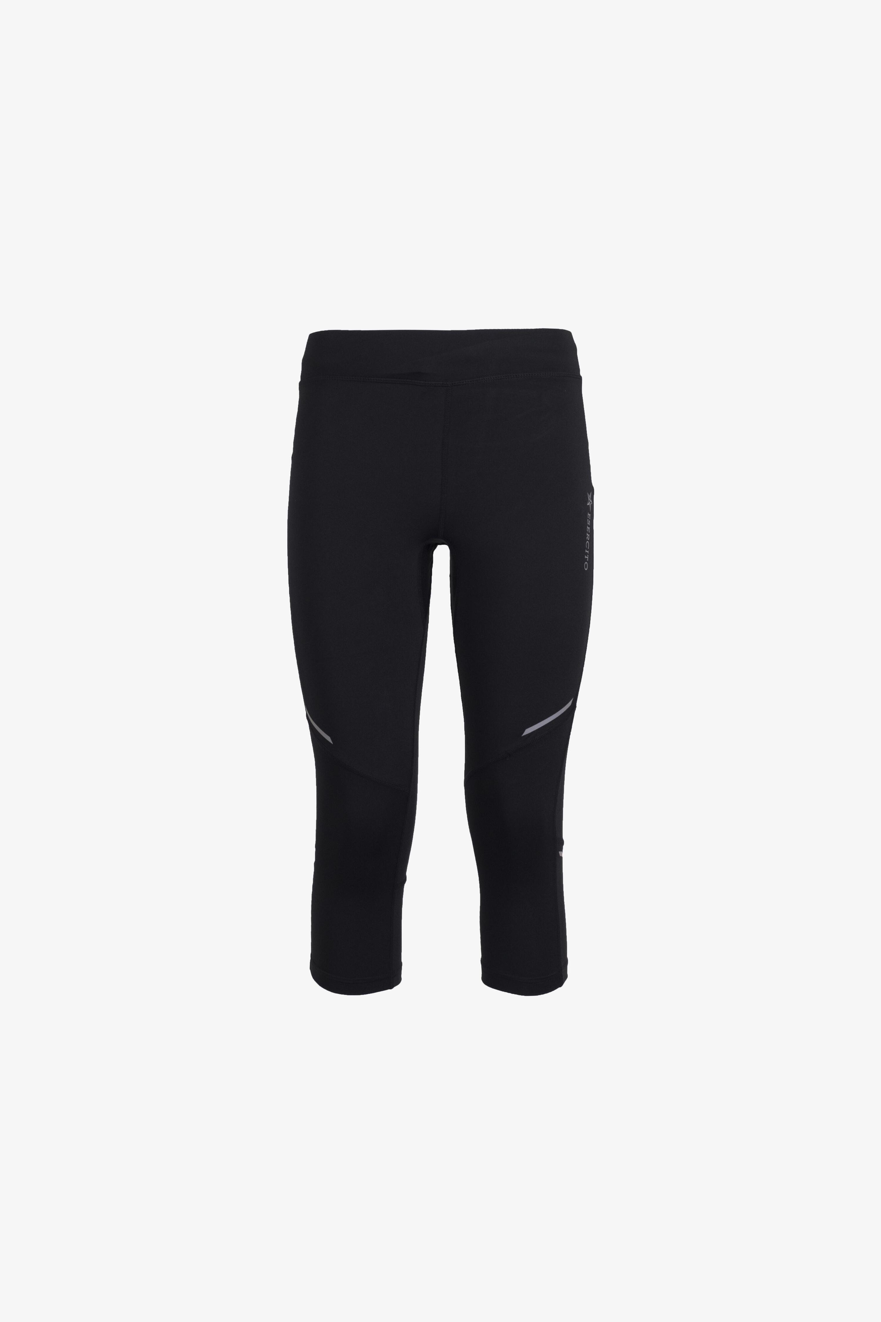 Esercito Sportswear Leggings mid-calf running donna 1/4