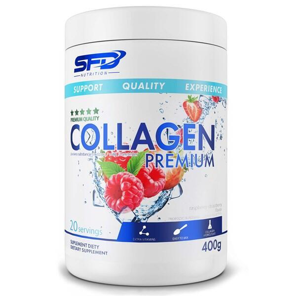 Kolagen COLLAGEN PREMIUM 400g Truskawka Malina