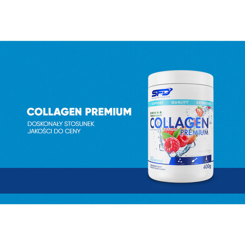 Kolagen COLLAGEN PREMIUM 400g Czarna Porzeczka