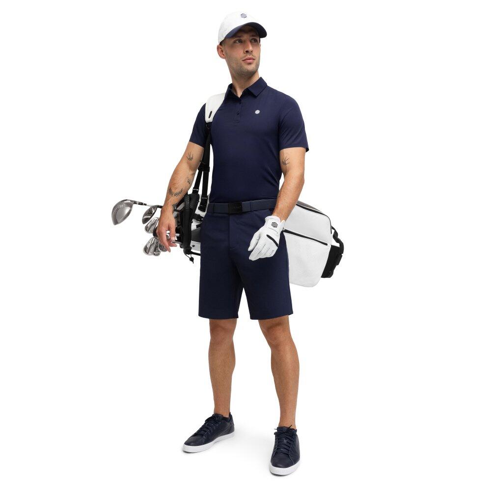 Short de golf homme Belfry Navy Bleu 3/8